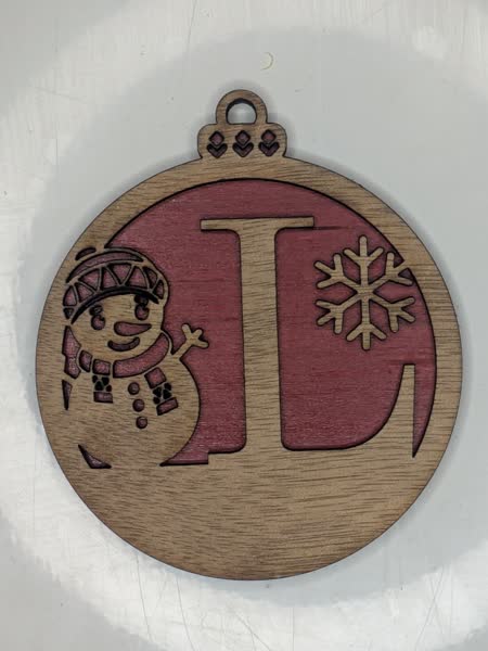 L Bauble Custom Engraved - Image 8