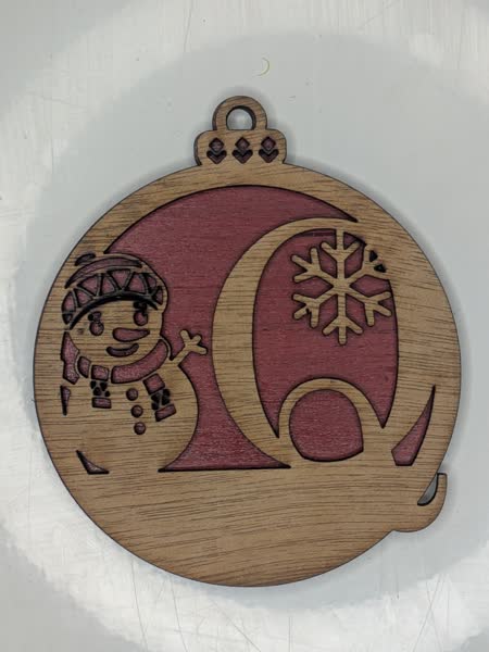 Q Bauble Custom Engraved - Image 8
