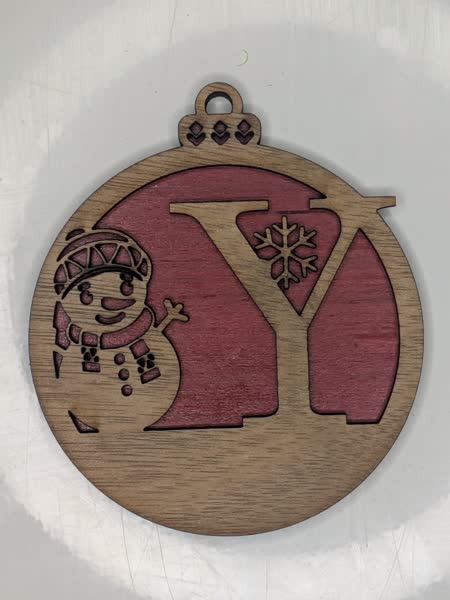 Y Bauble Custom Engraved - Image 8