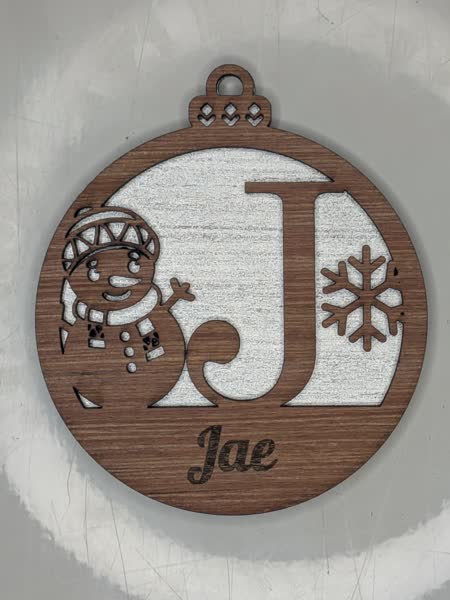 J Bauble Custom Engraved - Image 11