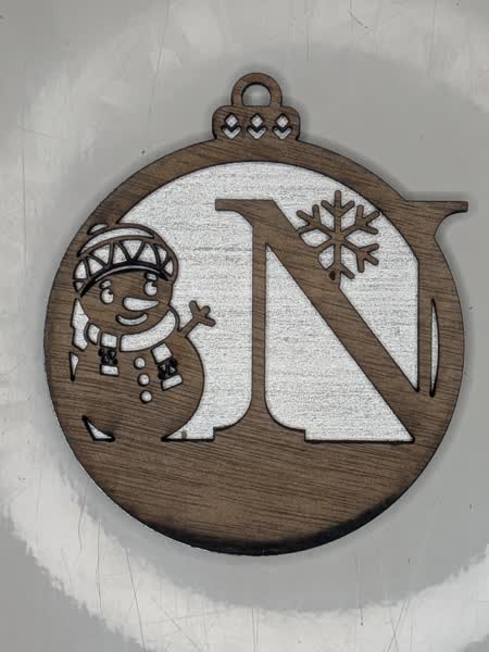 N Bauble Custom Engraved - Image 11