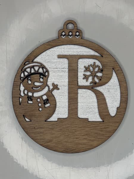 R Bauble Custom Engraved - Image 12