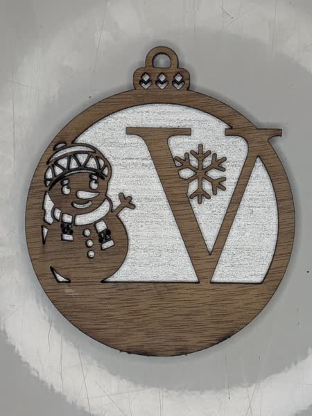 V Bauble Custom Engraved - Image 12