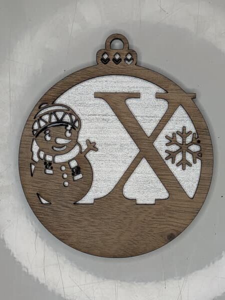 X Bauble Custom Engraved - Image 11