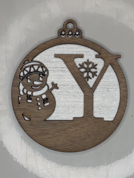 Y Bauble Custom Engraved - Image 11
