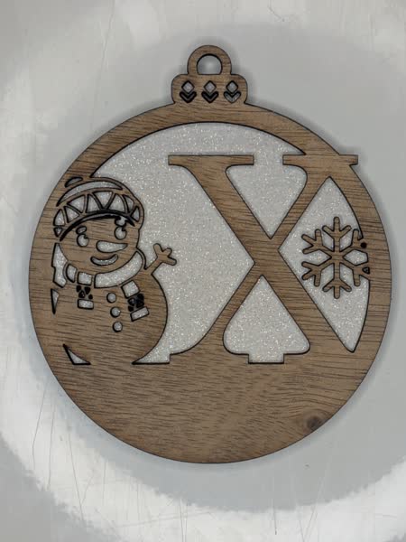 X Bauble Custom Engraved - Image 10