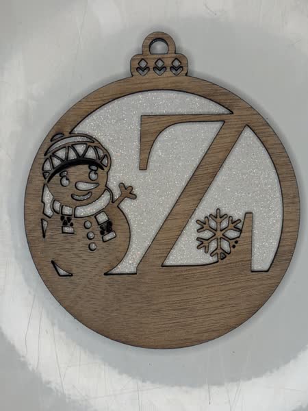 Z Bauble Custom Engraved - Image 10