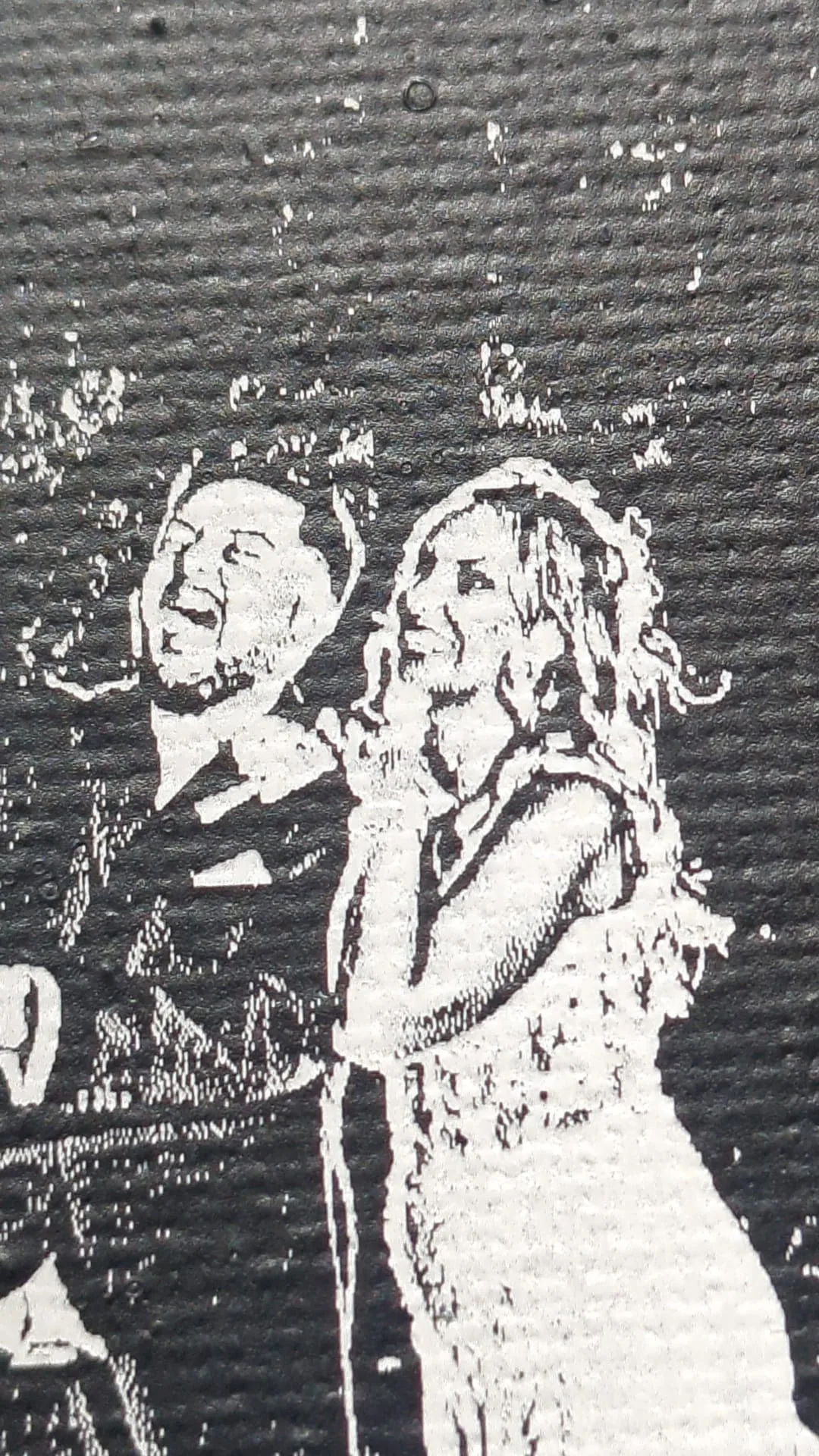 Custom Engraved Easel on a Stand - Image 3